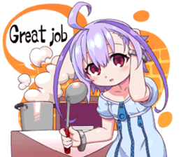 Azure Striker GUNVOLT sticker #6294612