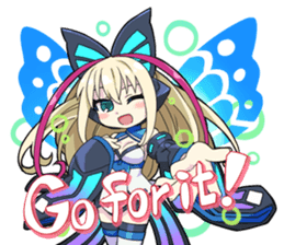 Azure Striker GUNVOLT sticker #6294616
