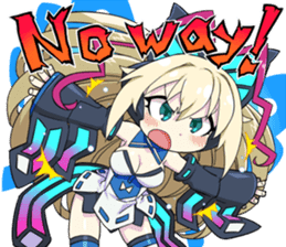 Azure Striker GUNVOLT sticker #6294617