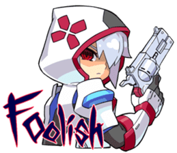 Azure Striker GUNVOLT sticker #6294618