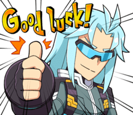 Azure Striker GUNVOLT sticker #6294620