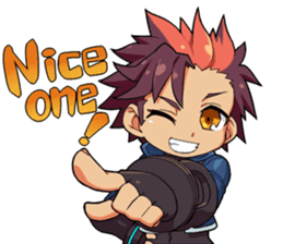 Azure Striker GUNVOLT sticker #6294623