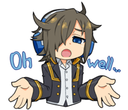 Azure Striker GUNVOLT sticker #6294625