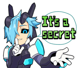 Azure Striker GUNVOLT sticker #6294626