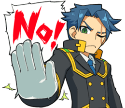 Azure Striker GUNVOLT sticker #6294627