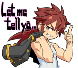 Azure Striker GUNVOLT sticker #6294631