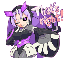 Azure Striker GUNVOLT sticker #6294640