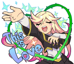 Azure Striker GUNVOLT sticker #6294642