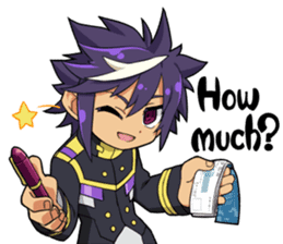 Azure Striker GUNVOLT sticker #6294646