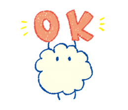 Mocomoco Cotton Candy Sticker sticker #6294731