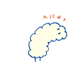 Mocomoco Cotton Candy Sticker sticker #6294750