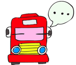 traffic cartoon sticker #6295453