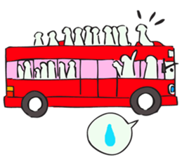 traffic cartoon sticker #6295462