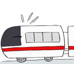 traffic cartoon sticker #6295482