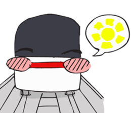 traffic cartoon sticker #6295485