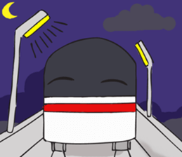 traffic cartoon sticker #6295487