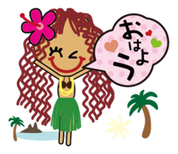Hula Doll sticker #6295689