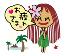 Hula Doll sticker #6295694