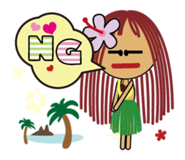 Hula Doll sticker #6295701