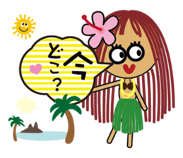 Hula Doll sticker #6295709