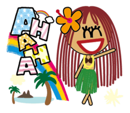 Hula Doll sticker #6295711