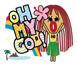 Hula Doll sticker #6295712