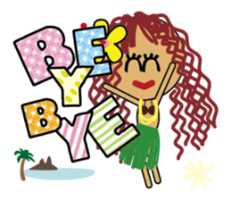 Hula Doll sticker #6295725