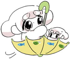 omochialien sticker sticker #6295813