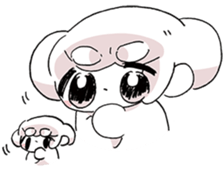 omochialien sticker sticker #6295816