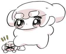 omochialien sticker sticker #6295844