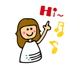 Lovely girl Vol.2 sticker #6296088