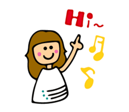 Lovely girl Vol.2 sticker #6296088