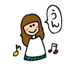 Lovely girl Vol.2 sticker #6296105