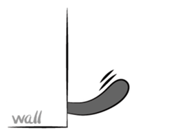 I am a black cat.-English- sticker #6296201