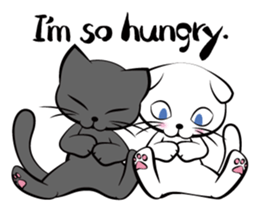 I am a black cat.-English- sticker #6296204