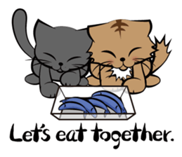 I am a black cat.-English- sticker #6296205