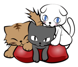 I am a black cat.-English- sticker #6296207