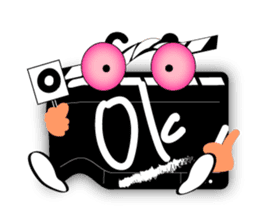 Mr.Clapperboard sticker #6296336