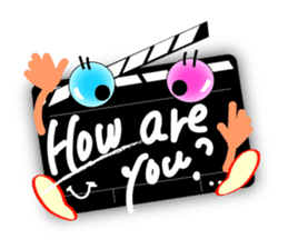 Mr.Clapperboard sticker #6296346