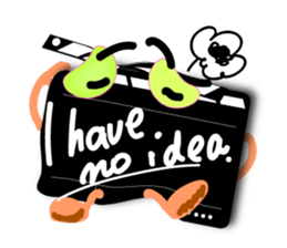 Mr.Clapperboard sticker #6296353