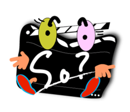 Mr.Clapperboard sticker #6296355