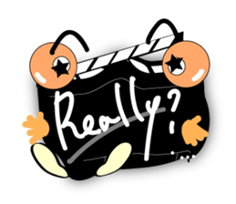 Mr.Clapperboard sticker #6296364