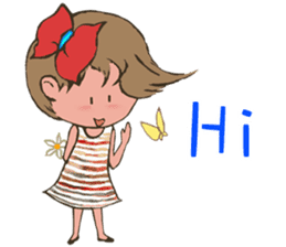 Pretty Cool Little Girl - Sunny Jill sticker #6296889