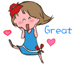 Pretty Cool Little Girl - Sunny Jill sticker #6296895