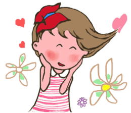 Pretty Cool Little Girl - Sunny Jill sticker #6296910
