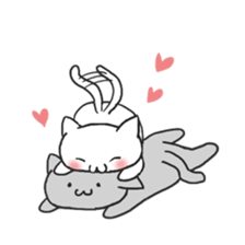 Lazy cat ! sticker #6297025