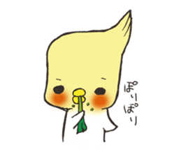 Cockateel. sticker #6297208