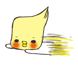 Cockateel. sticker #6297210