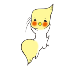Cockateel. sticker #6297212