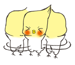Cockateel. sticker #6297213